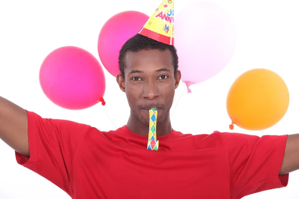 stock image Man at a party