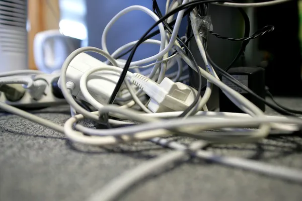 stock image Messy cables