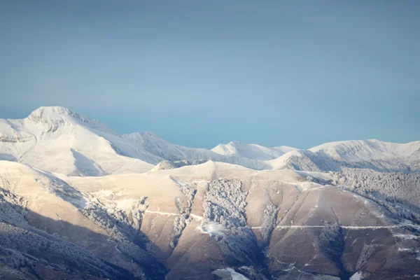 空中拍摄的山脉 — 图库照片