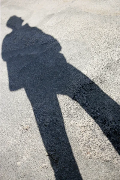 Businessman's shadow — Stock Photo, Image