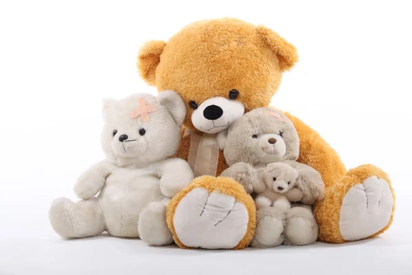 Assortment of stuffed bears — Stock Photo, Image