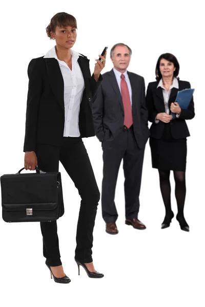 Dynamic business group — Stock Photo, Image