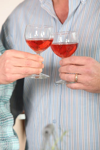 Glasses of wine — Stock Photo, Image