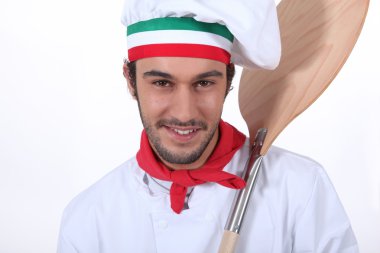 Pizza chef clipart