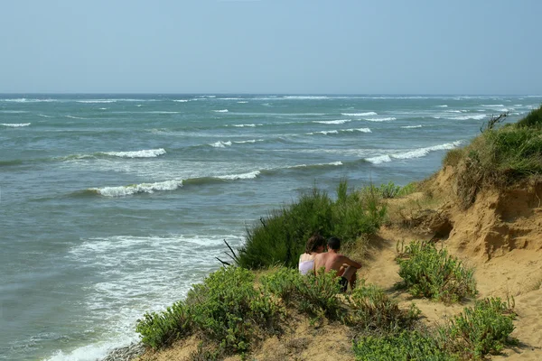 Widok wybrzeża — Zdjęcie stockowe