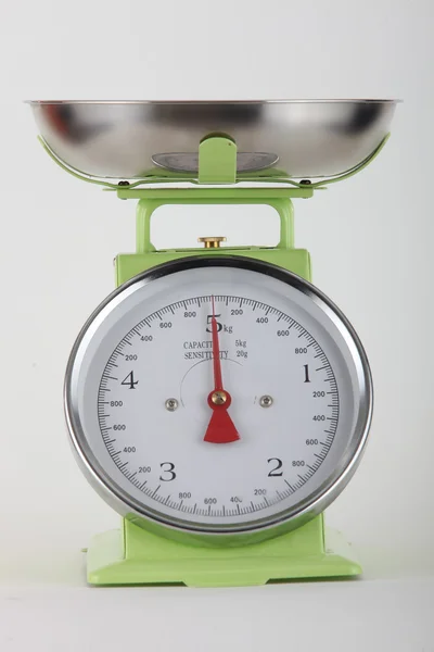Set of metric kitchen scales — Stock Photo, Image