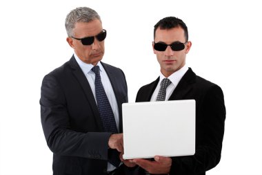 Undercover agents clipart