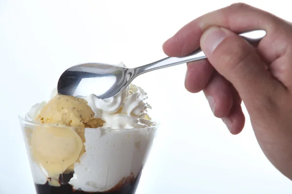 Dessert gelato — Foto Stock