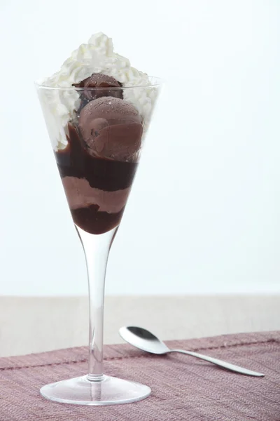 Primo piano di un gelato — Foto Stock