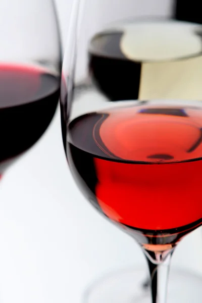 Келихів вина — стокове фото