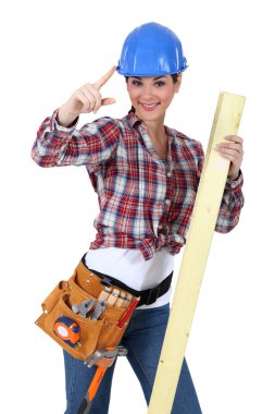 Hi, I came to do the carpentry. clipart