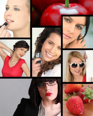 Women and beauty clipart