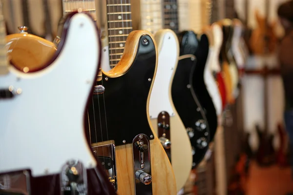 Guitar shop — Stock fotografie