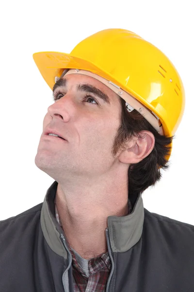 Builder musing — Stock Photo, Image