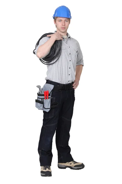 An electrician. — Stock Photo, Image