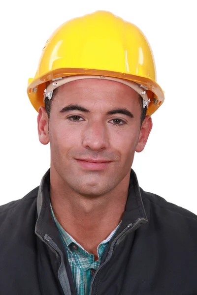 Portrait of a tradesman — Stock Photo, Image