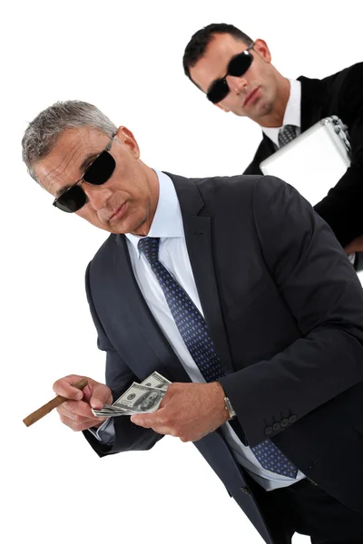 Wealthy businessmen — Stock Photo, Image