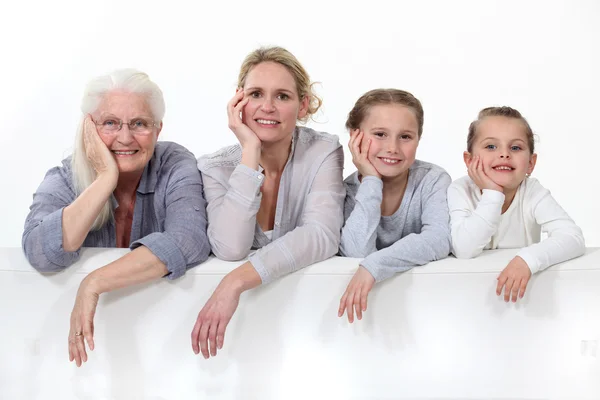 Tři generace žen — Stock fotografie