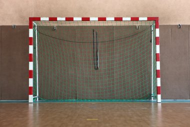 Goal in gymnasium clipart