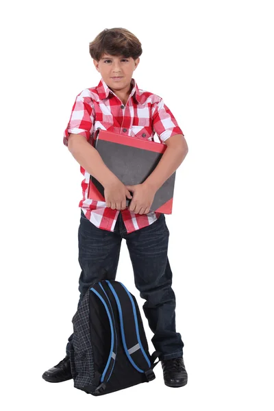Хлопчика школи — стокове фото