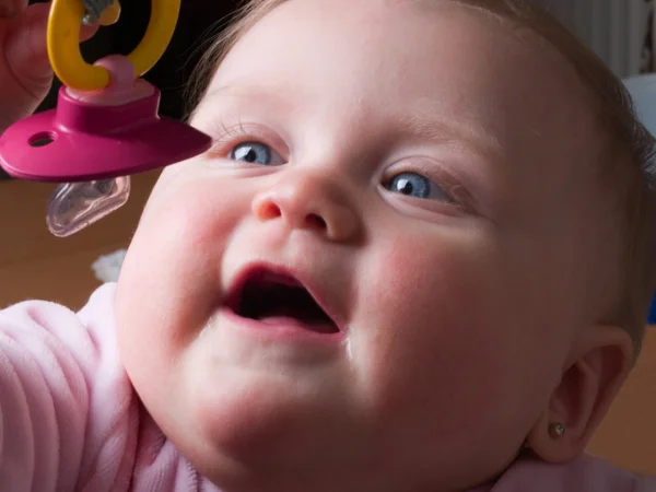 赤ちゃんの顔 ロイヤリティフリーのストック写真