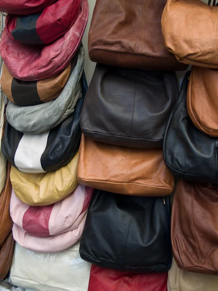 stock image Bags in street shop