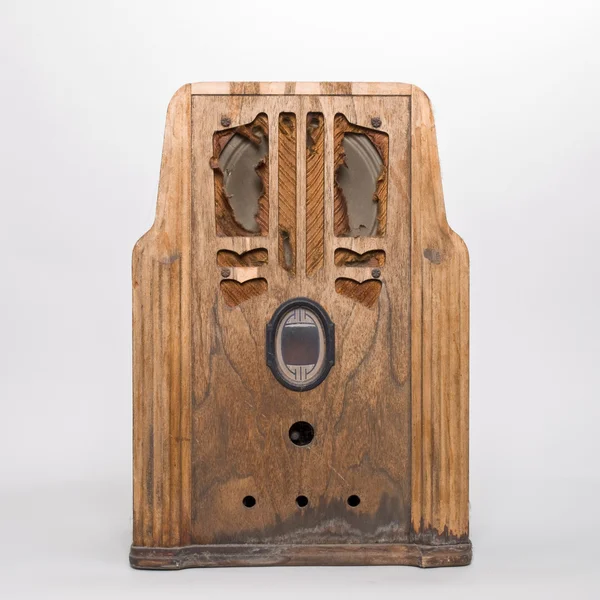古董收音机 — 图库照片