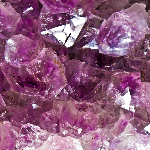 Amethyst-Kristalle — Stockfoto