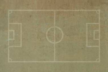 futbol futbol sahasında grunge kağıt arka plan