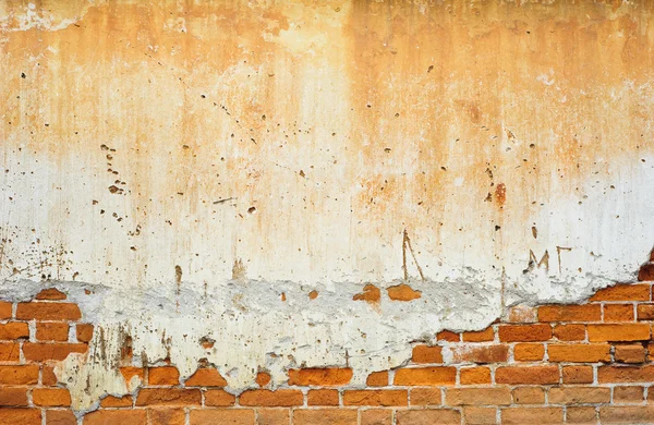 Bakstenen muur achtergrond en textuur — Stockfoto