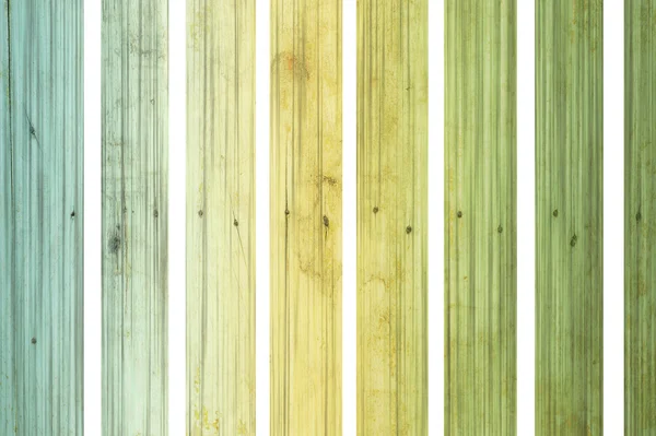 Colore legno vecchio su sfondo bianco, isolato — Foto Stock