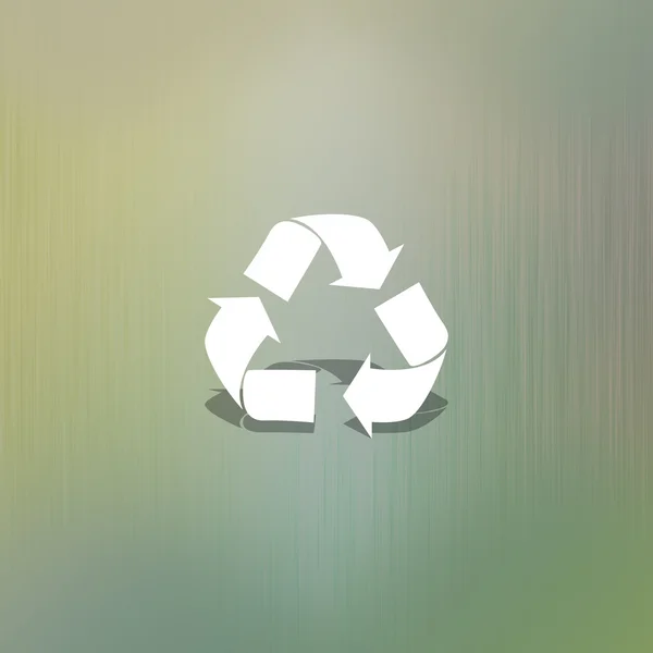 Recycle papier gesneden op abstracte achtergrond — Stockfoto