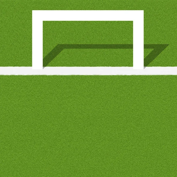 Fotboll fotboll på gräs bakgrund — Stockfoto