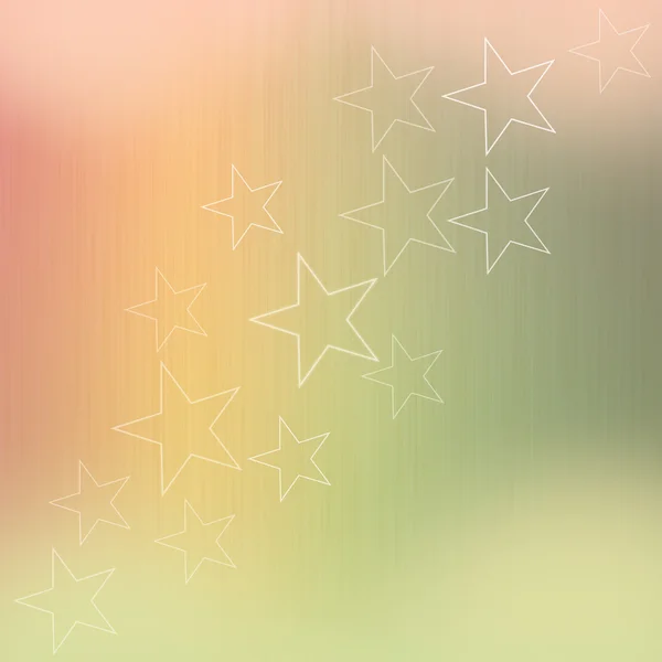 Звезда на цветном абстрактном фоне — стоковое фото