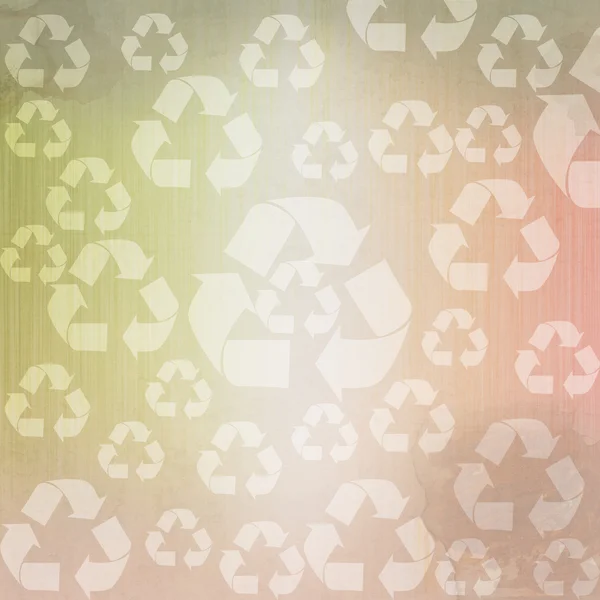 Grunge recycle abstracte vintage achtergrond en patroon — Stockfoto