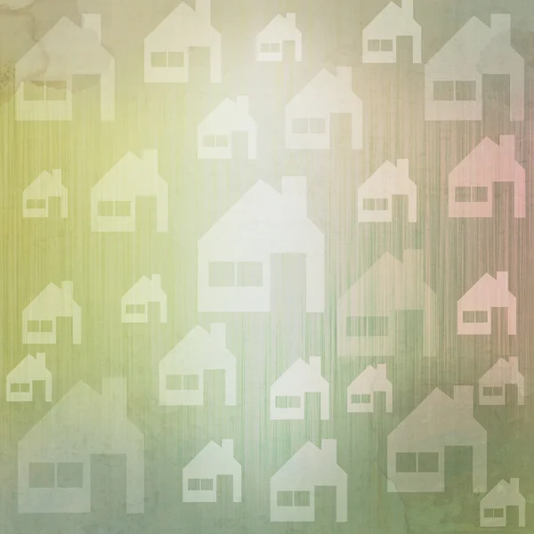 Latar belakang dan pola abstrak Grunge Home — Stok Foto
