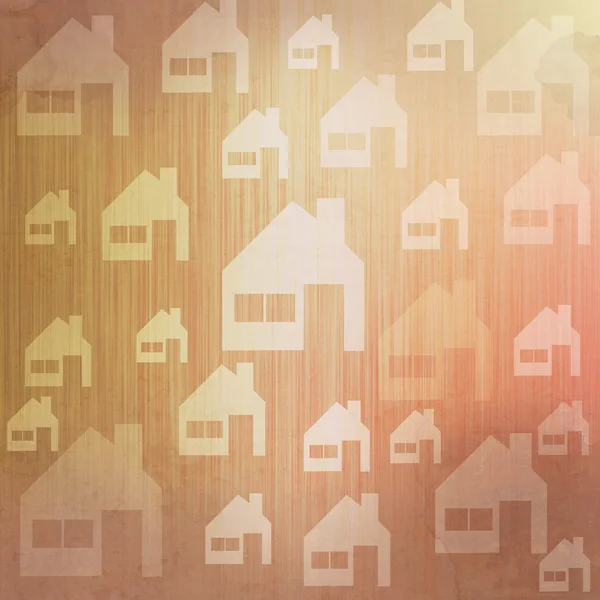 Гранж Дом абстрактный винтажный фон и шаблон — стоковое фото