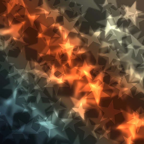 Glanzende sterren bokeh lichte achtergrond — Stockfoto