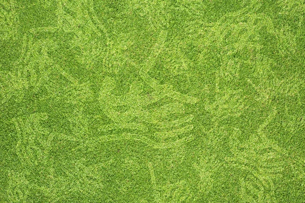 Πράσινο γρασίδι υφή και φόντο — Φωτογραφία Αρχείου
