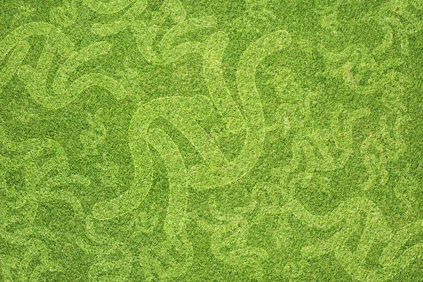 Esporte judô na textura de grama verde e fundo — Fotografia de Stock