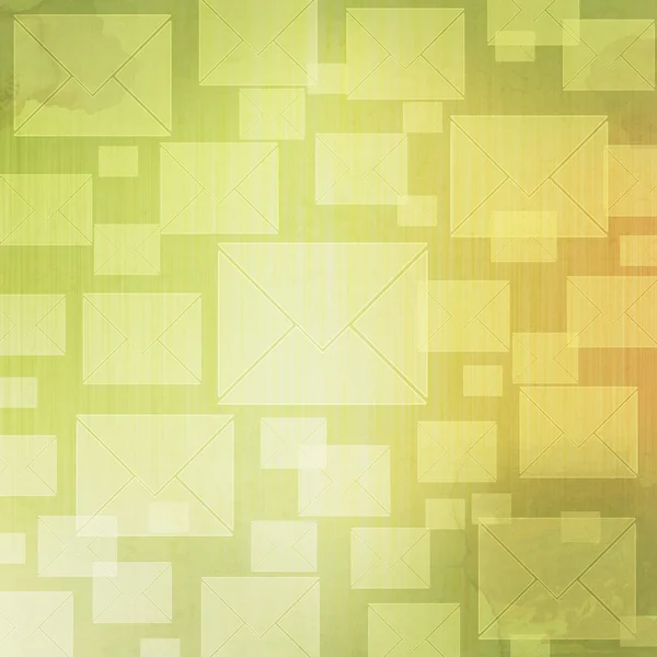 E-mail pictogramachtergrond en patroon — Stockfoto