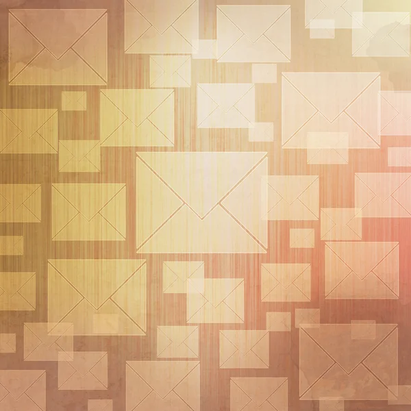 Υπόβαθρο εικονιδίων ηλεκτρονικού ταχυδρομείου και μοτίβο — Φωτογραφία Αρχείου
