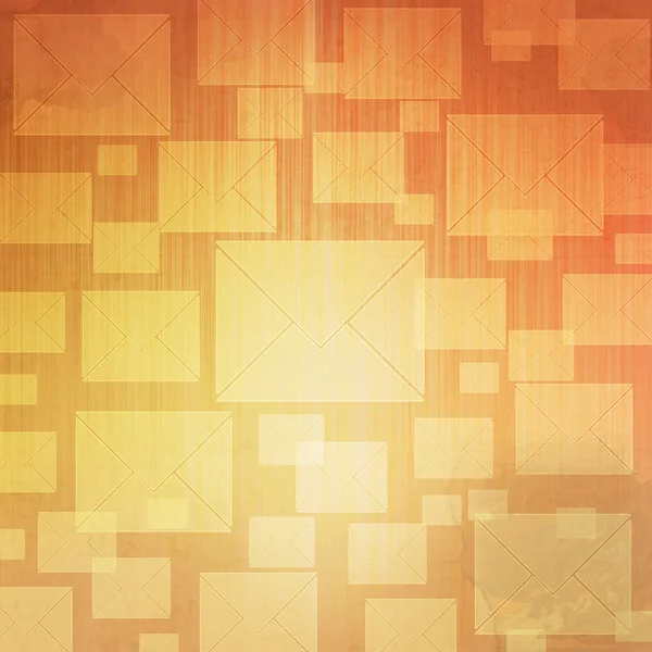 Hintergrund und Muster des E-Mail-Symbols — Stockfoto