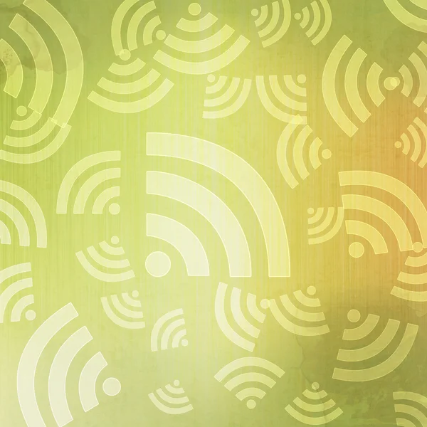 Kablosuz simgesi arka planı ve desen — Stok fotoğraf