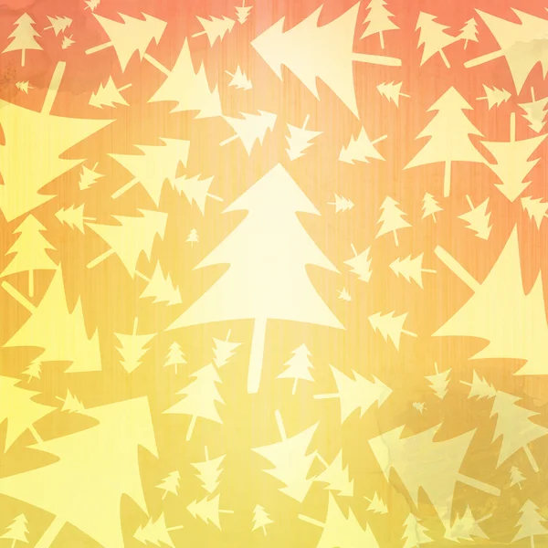Árbol de Navidad icono fondo y patrón — Foto de Stock