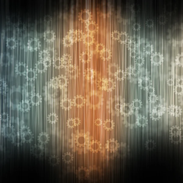 Gears color wave abstract background