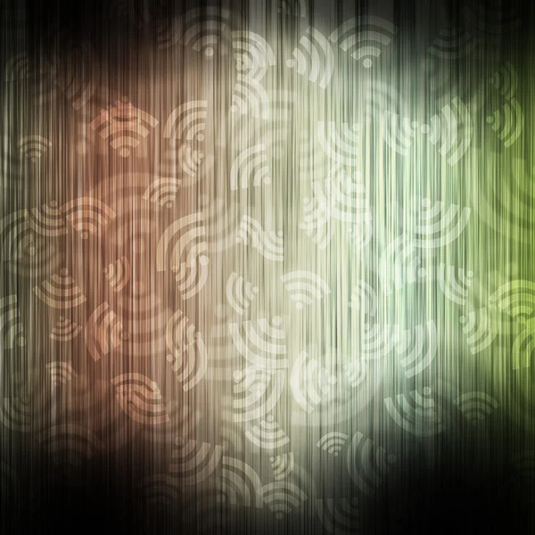 Drahtlose Farbwelle abstrakter Hintergrund — Stockfoto