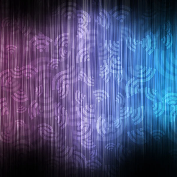 ワイヤレ スカラー波の抽象的な背景 — ストック写真