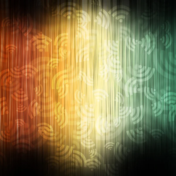 Drahtlose Farbwelle abstrakter Hintergrund — Stockfoto