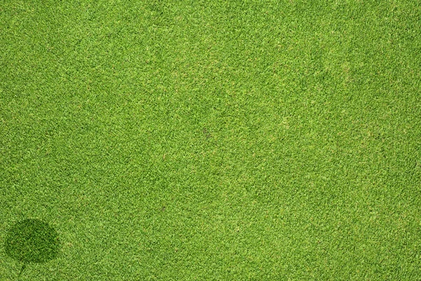 Icono de comentario sobre hierba verde textura y fondo — Foto de Stock